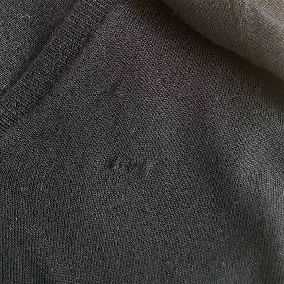 BURBERRY V-neck Knit Sweater - Picture 9 of 10